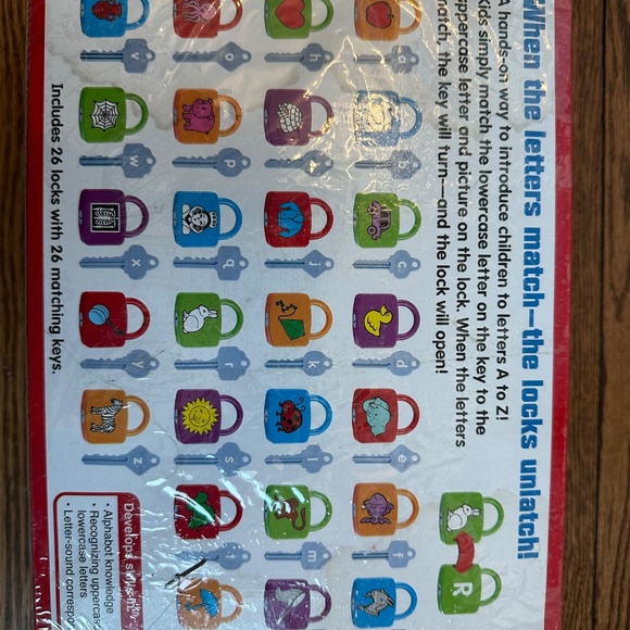 Lakeshore Alphabet Learning Locks | eBay Lakeshore alphabet learning locks. Unopened.
